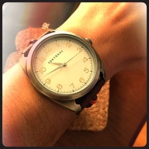 Handsome men’s leather watch by TOKYObay.
